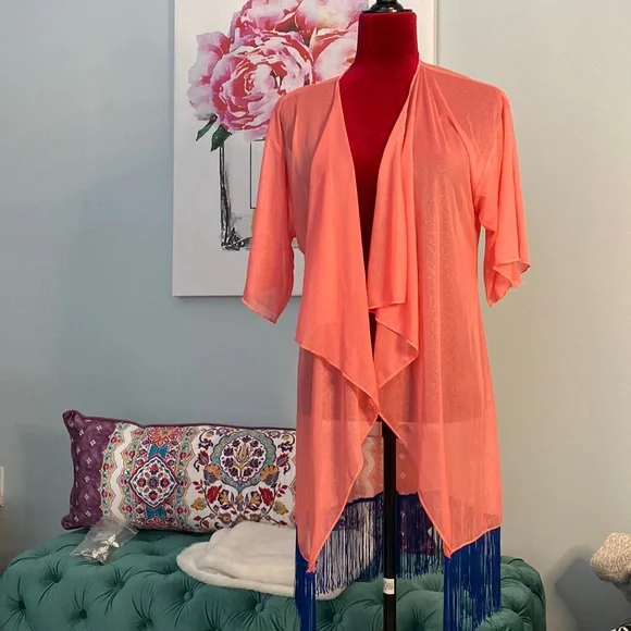 Coral and navy LLR Monroe - Picture 1 of 5